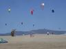 Kites on the beach at Sant Pere