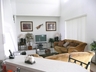 The beautifully furnished family room