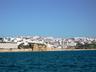 Albufeira beach from the sea - January 2008