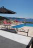 Alfresco dining on the pool terrace
