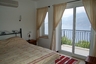 Double bedroom with sea view balconny