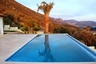Pool at dusk
