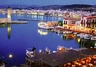 Rethymno - the harbour at night
