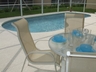 LANAI, OUTDOOR TABLE & POOL