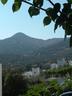 mountain view from patio