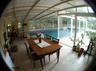 pool and conservatory