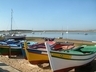 Fishing boats in quaint Alvor