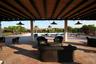 The pool gazebo
