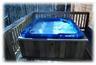 Private, state of the art, five person hot tub on back deck.