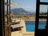 Pool and view of Kalkan bay