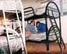 Twin bunks are always a favorite with kids.