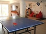 Table tennis in the games room with Nintendo Wii