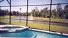 Pool and spa overlooking the lake