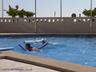 My children enjoying the pool in October!