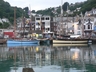 Fishing boats at dusk