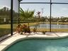 Covered Pool with southern views over Lake/Conservation