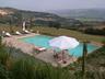 Private swimming pool and view of the valley