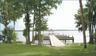 Lake Marion with the pier and gazebo