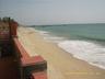 Beach in front of the apartment