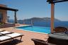 Panoramic views of mediterranean & Greek island of Meis