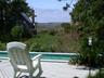 view from lap pool and deck