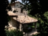 Villa Rosaspina:veranda with dining table