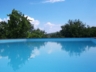 Villa Rosaspina: View of Umbrian hills from the private pool