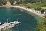 View of the beach from the Patio