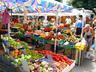 nearby open-air market