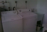 Full sized washer and dryer complete with storage