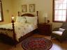 Queen bedroom with adjoining bathroom