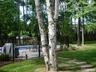 Very large lot full of Silver Birch and Pine trees. Very private.