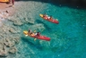 Tandem kayaks for guests