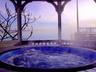 Hot tub Spa in Gazebo on the Beach