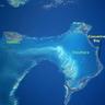 Satelite image of Nassau and Eleuthera