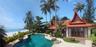 Click to enlarge Stunning Beachfront Villa, Private Pool & Jaquzzi, four bed in Laem Sett,Koh Samui
