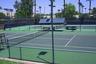 View of the tennis court